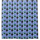 Search for stained glass pattern shower curtains Blue