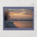 Search for wintertime postcards River