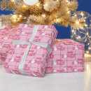Search for snowman wrapping paper Pink