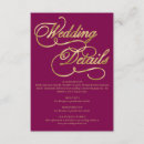Search for gold foil wedding enclosure cards Formal