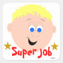 Search for super job stickers Star