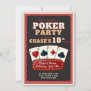 Search for gambling birthday invitations Party