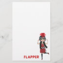 Search for 1920s stationery paper Flapper