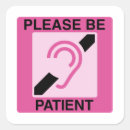 Search for hearing aide stickers Asl