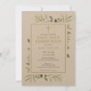 Search for girl first communion invitations modern