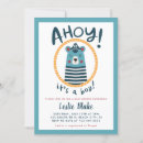 Search for little sailor baby shower invitations Marine