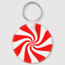 Search for white candy key rings Peppermint