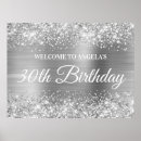 Search for 30th birthday party posters Girly