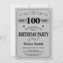 Search for 100 years birthday invitations One hundred birthday
