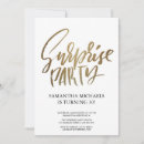 Search for candle birthday invitations Gold glitter