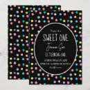 Search for dot party invitations Watercolor