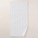 Search for hexagon bath towels Honeycomb