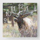 Search for hunting deer clocks Rustic