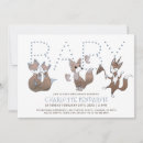 Search for unique baby boy shower invitations Watercolor