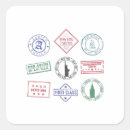 Search for passport stickers Vintage