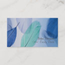 Search for individual business cards Blue