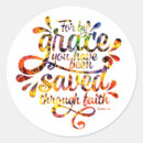Search for saved by grace stickers Scripture