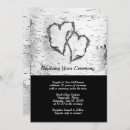 Search for vow renewal ceremony invitations Black and white