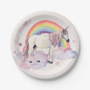 Search for balloons paper plates Unicorn