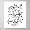 Search for romans 12 12 posters Christian
