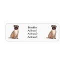 Search for funny dog return address labels Cartoon