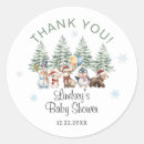 Search for winter baby stickers Christmas baby shower