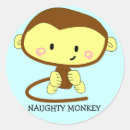 Search for monkey cartoons stickers Chimpanzees