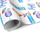 Search for mixed drink gift wrap Neon