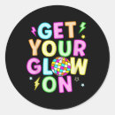 Search for glow party stickers Glowing