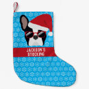 Search for black and white dog christmas stockings Snowflakes