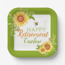 Search for happy retirement plates Elegant