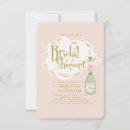 Search for champagne bridal shower invitations Calligraphy