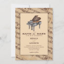 Search for music wedding save the dates Vintage
