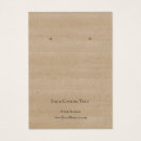 Search for jewelry display cards Earring