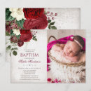Search for vintage christening invitations Watercolor