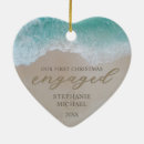Search for beach engagement christmas tree decorations Couple