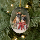 Search for boxer dog christmas tree decorations Animal
