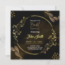 Search for bird bridal shower invitations Black