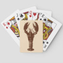 Search for lobster playing cards Crustacean