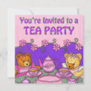 Search for bear and cake invitations Pink