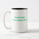 Search for music heart mugs Singer