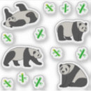 Search for wildlife illustration stickers Cute