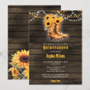Search for cowgirl quinceanera invitations Boots
