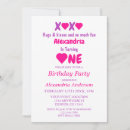 Search for xoxo birthday invitations Pink