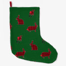 Search for red and black plaid christmas stockings Checks