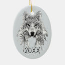 Search for tribal wolf decor Native