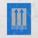 Search for this way up postcards Arrow