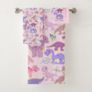 Search for dinosaur bath towels Pink
