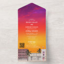 Search for rainbow row invitations Palm trees