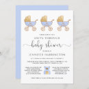 Search for retro baby boy shower invitations Simple